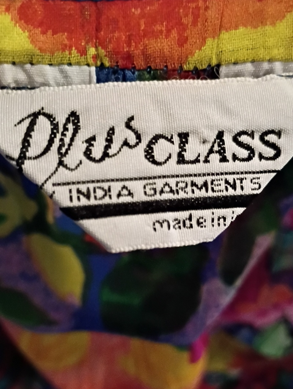 Plus CLASS Multicolored Flared Tiered Maxi Skirt